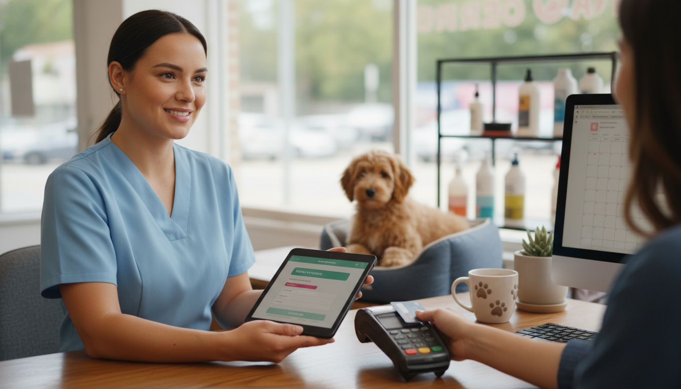 pet grooming deposit