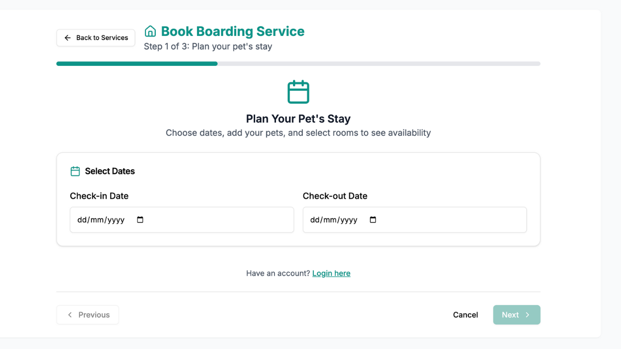 GoPet AI Booking System